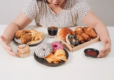 افراط و تفريط در غذا خوردن